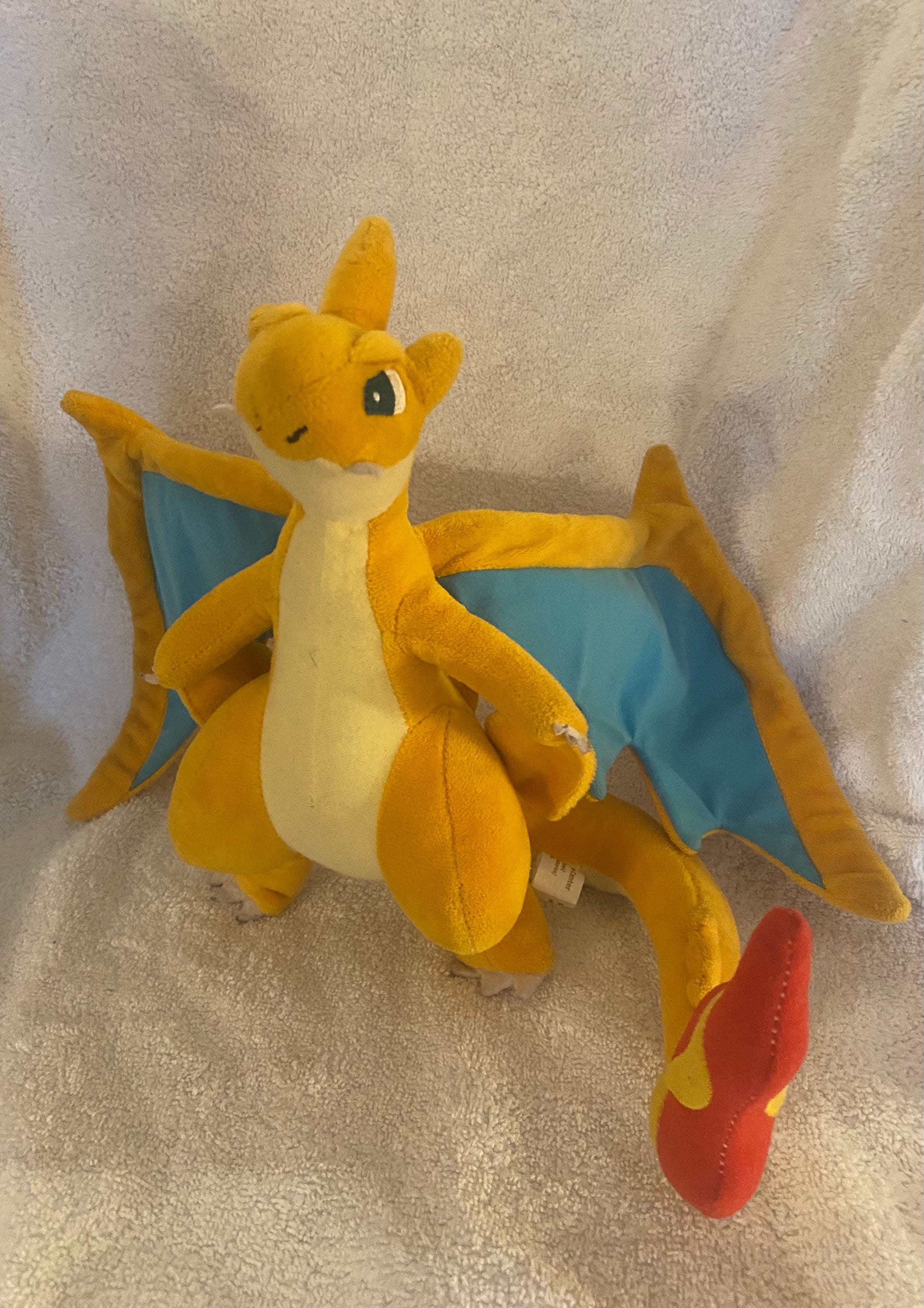 Peluche Pokémon Dracaufeu Super Doux pour Enfants, Jouet Sucette