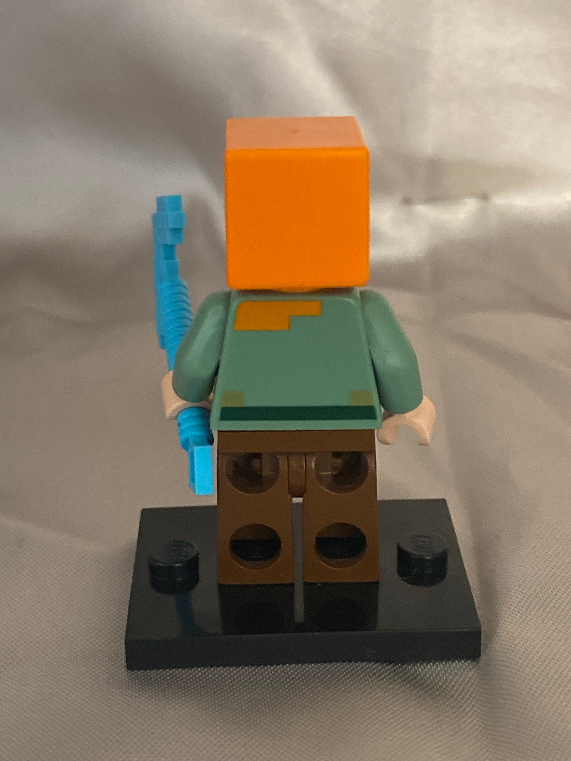 LEGO Alex Minifigure min017 LEGO Minecraft Minifigure Clean Authentic Complete Minifig With All Original Pieces Etsy UK