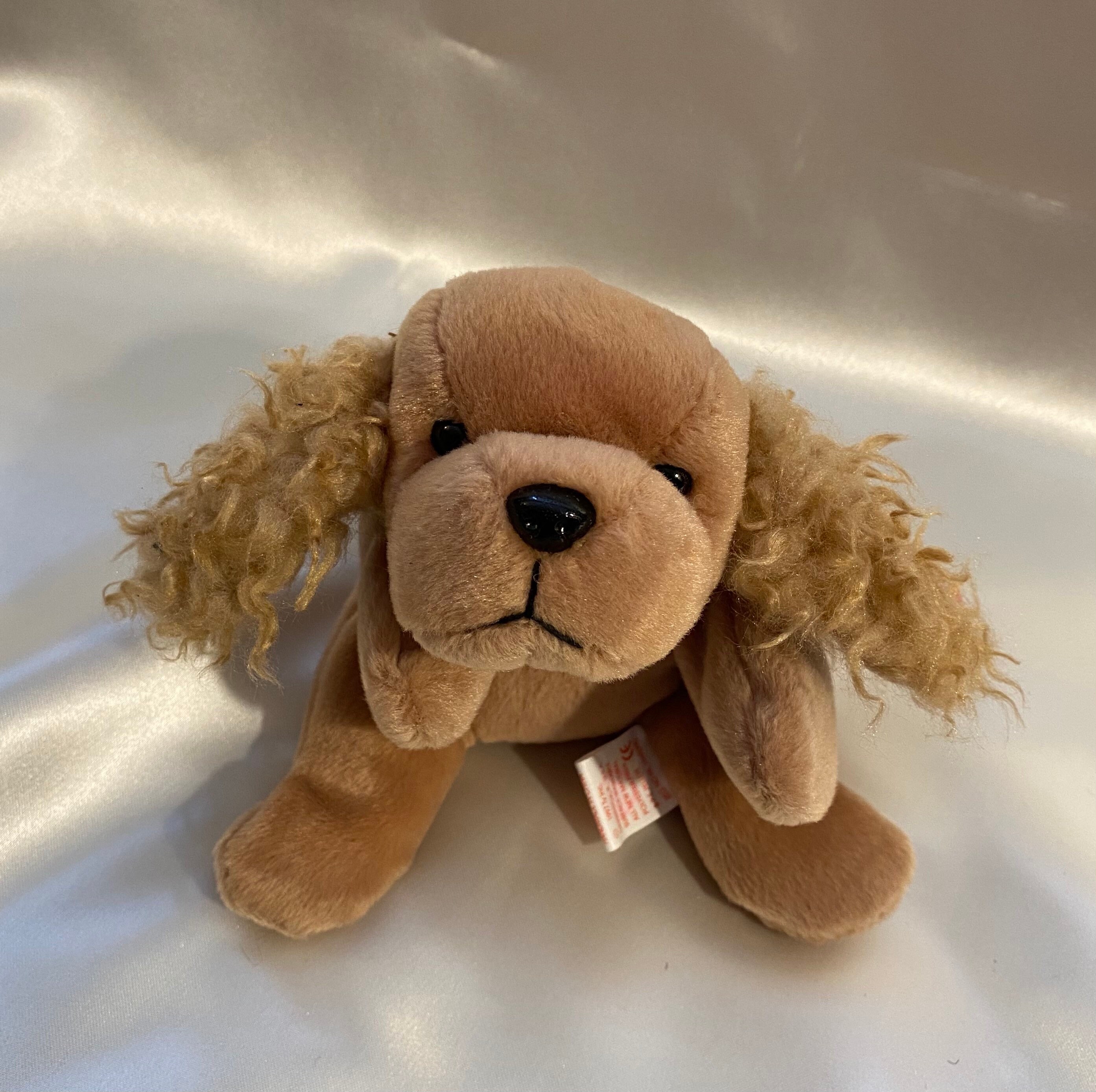 Spunky 1997 Ty Beanie Baby Rare Original Puppy Dog Plush Etsy