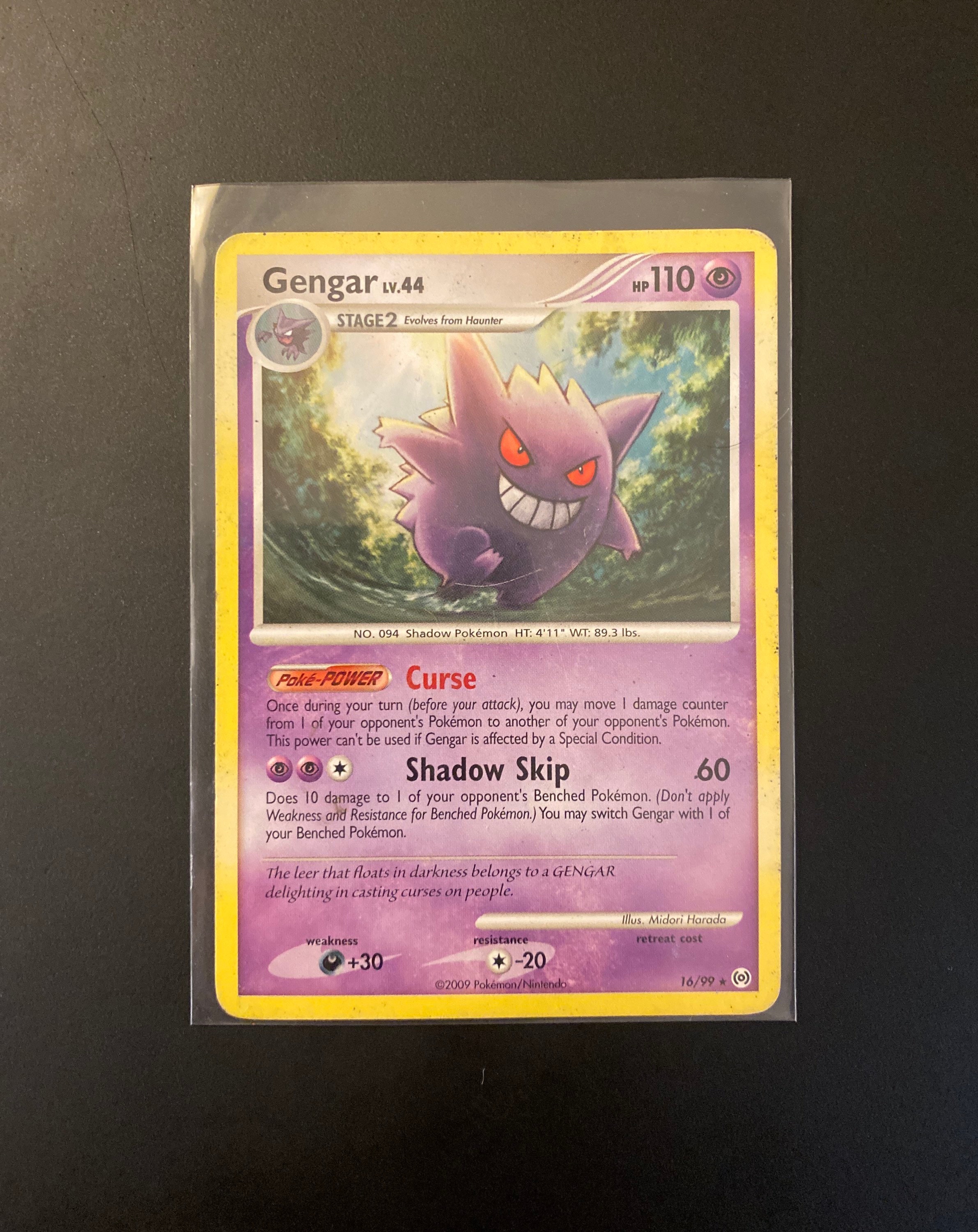 Holo Mega Gengar and mimikyu/ Custom holographic Pokémon card -   Portugal