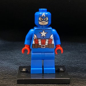 Lego Marvel Avengers Captain America Sealed Poly Bag Promo Mini Figure 30447 Etsy Canada