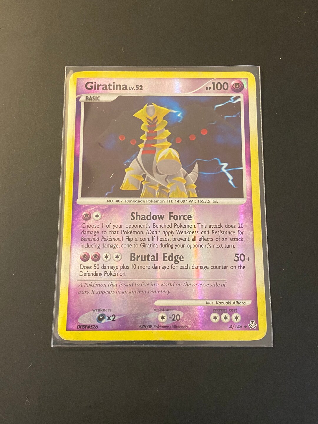 Giratina LV.52 Pokemon Holo Card DP5 Japanese DPBP#526 Rare