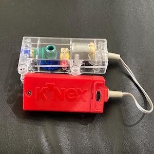 K'NEX 2-piece Motor (tested) Clean Authentic K'nex Battery