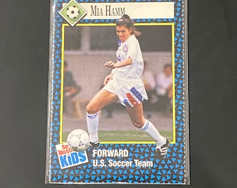Mia Hamm - Sports Illustrated for Kids Series 2 (#71) - Rare Collectible Professional Soccer/Football Trading Card