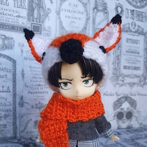 Nendoroid Obitsu 11 OB11 Fox Hat and Scarf [please read the description]