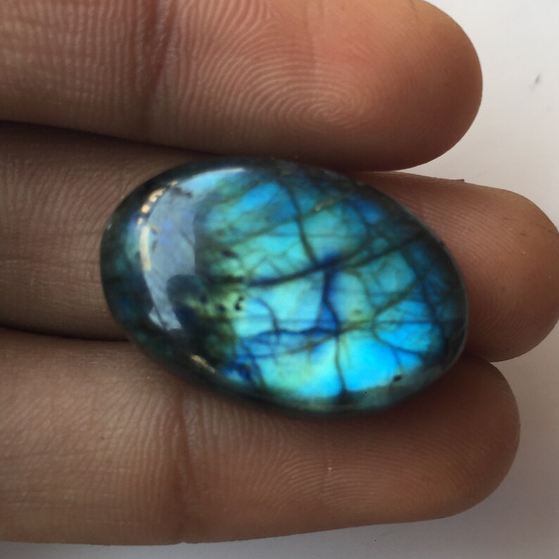 27x18x8 MM Use For Jewelry Loose Gemstone Labradorite Amazing Quality Multi Flashy Labradorite Cabochon,Gemstone Oval Shape Size