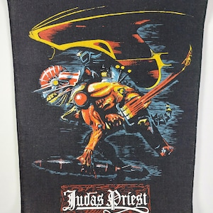 JUDAS PRIEST Rocka Rolla vintage 80s Backpatch original / sew on patch old school iron maiden accept metal battle jacket venom nifelheim dio