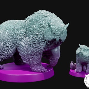 Owlbear | Miniature for D&D, Pathfinder, RPG and Painting