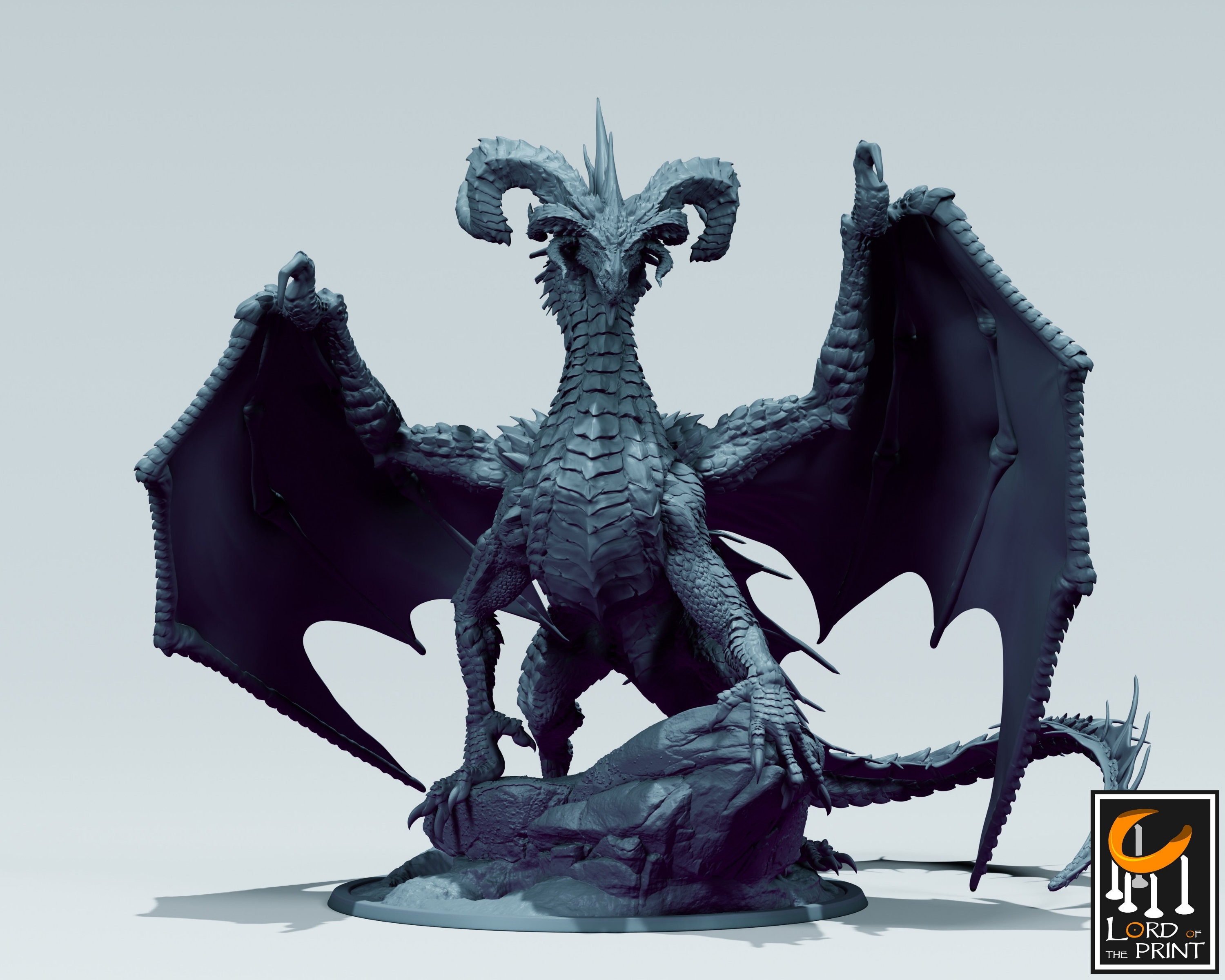 Ancient Black Dragon Lord of the Print Dragon for D&D - Etsy Ancient Black Dragon Lord of the Print Dragon for D&D - Etsy