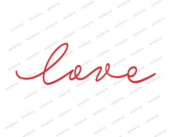 Free Free 158 Love Word Svg SVG PNG EPS DXF File