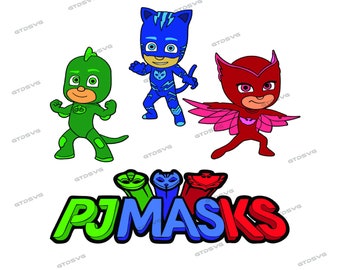 Download Pj Mask Svg Etsy