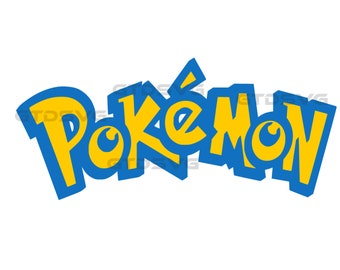Pokemon Logo Etsy