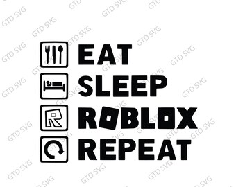 Eat Sleep Roblox Etsy - 848 studio roblox