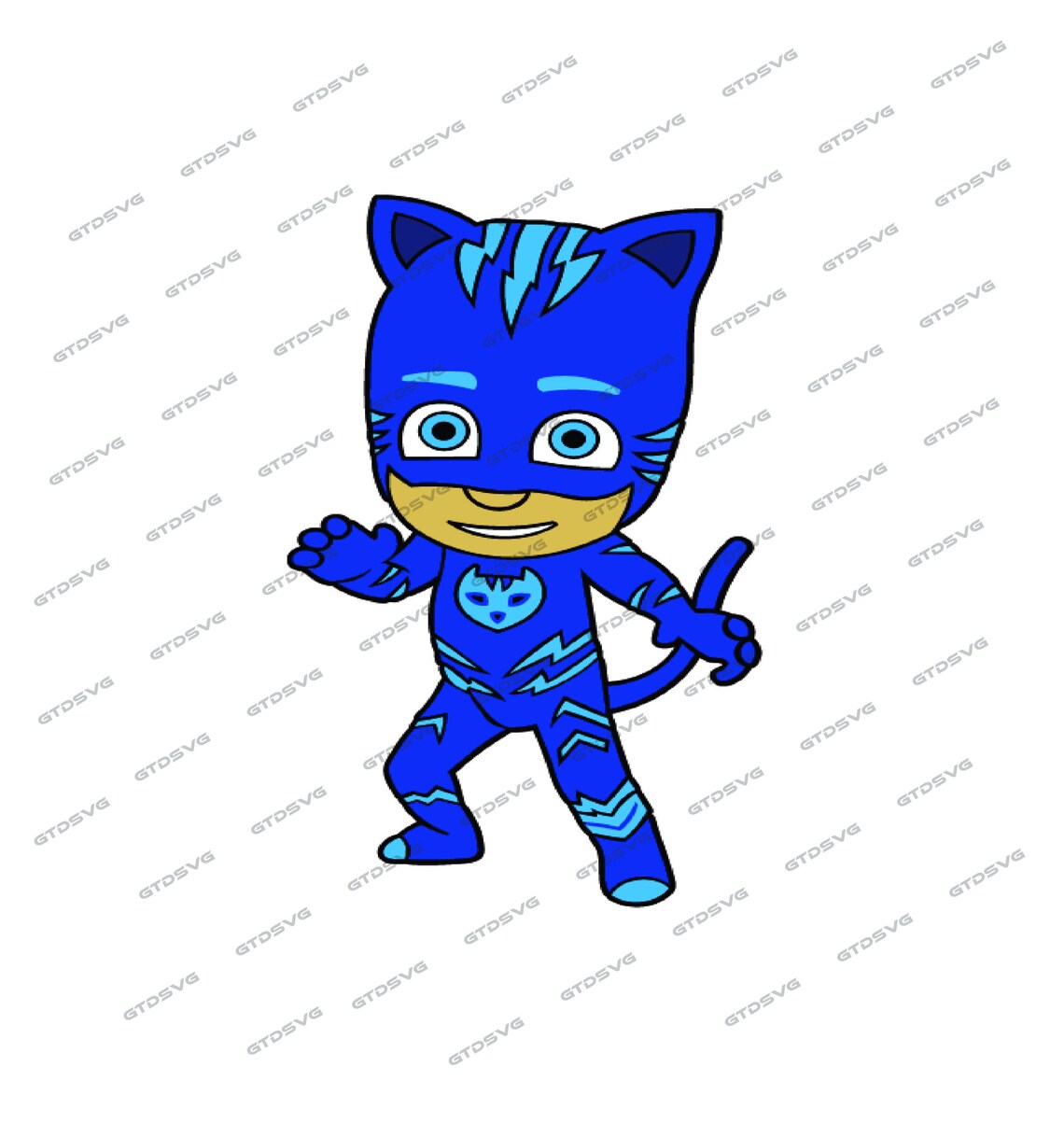 Catboy Svg Bundle Svg Dxf Png Eps Pdf Fichier Cricut | Etsy