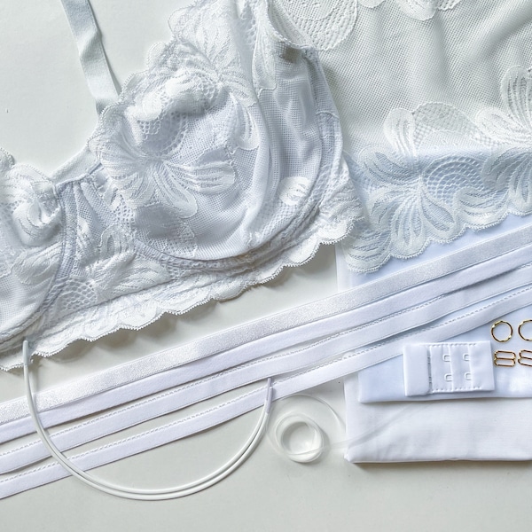 Bra Making Kit | White Wedding