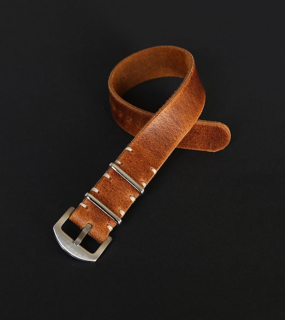 Mens leather watch bands 22mm online