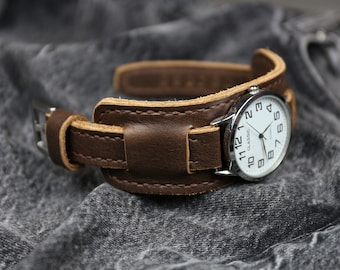 IWC用ハンドメイドダークグリーンヌバックアリゲーターレザーウォッチ