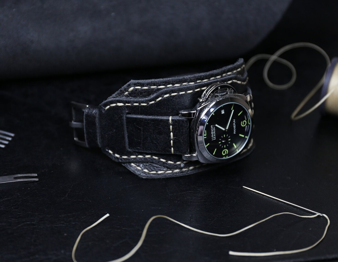 Bracelet Montre Cuir à Dégagement Rapide - Compatible 20 Mm, Unisexe, Couleurs Noir, Marron, Marron Foncé
