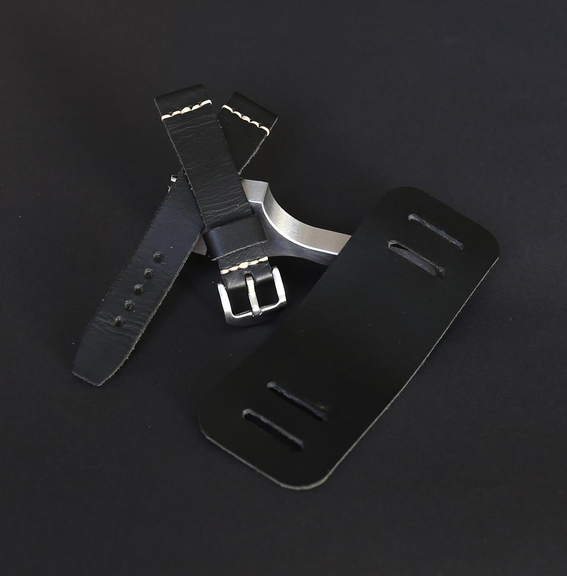 Cinturino IN Gomma Blu Reale Per Hublot Big Bang 44mm 44.5mm - Foto 2