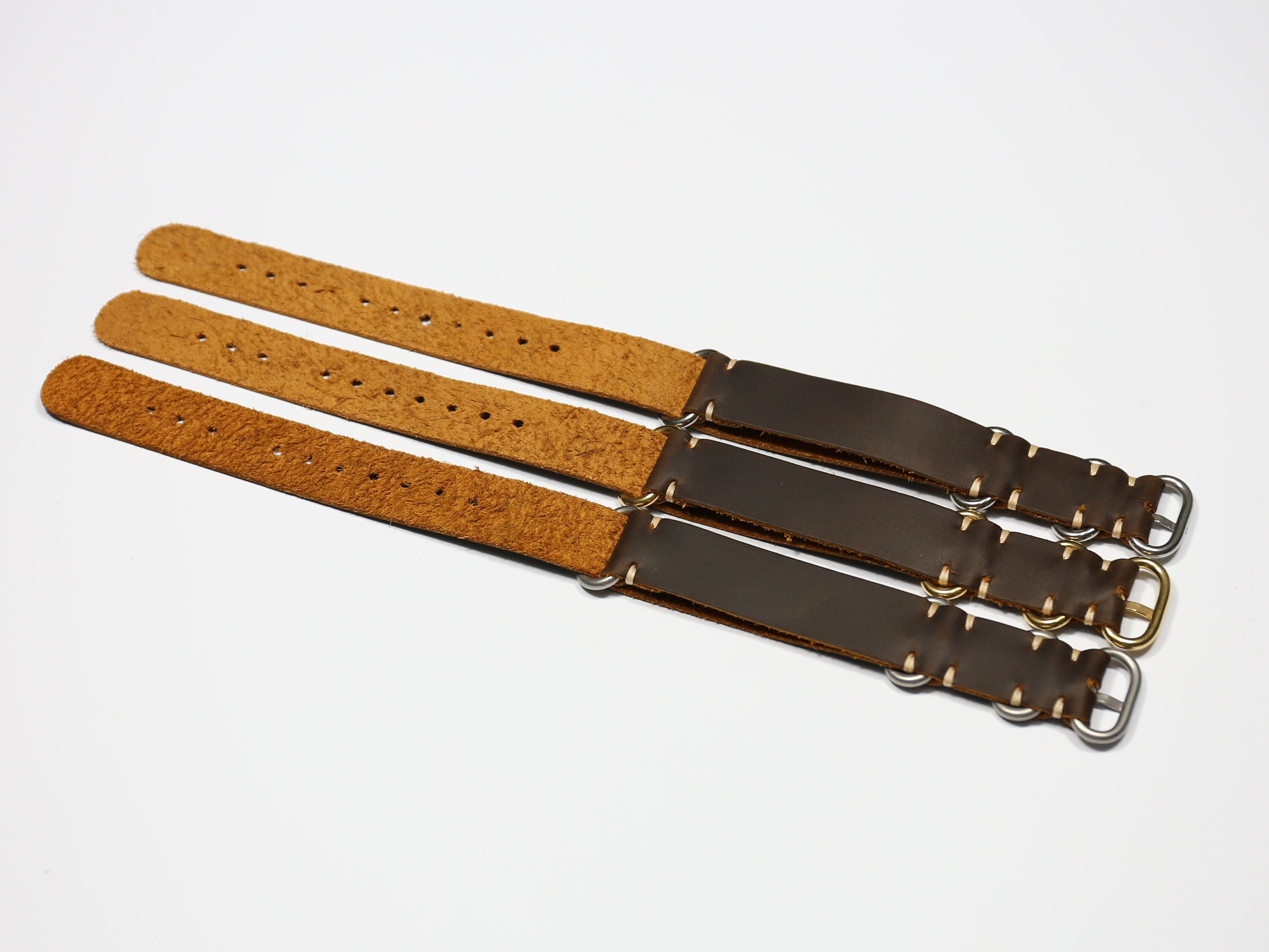 Watch strap leather mens Dark brown 18 20 22 24mm Handmade Etsy