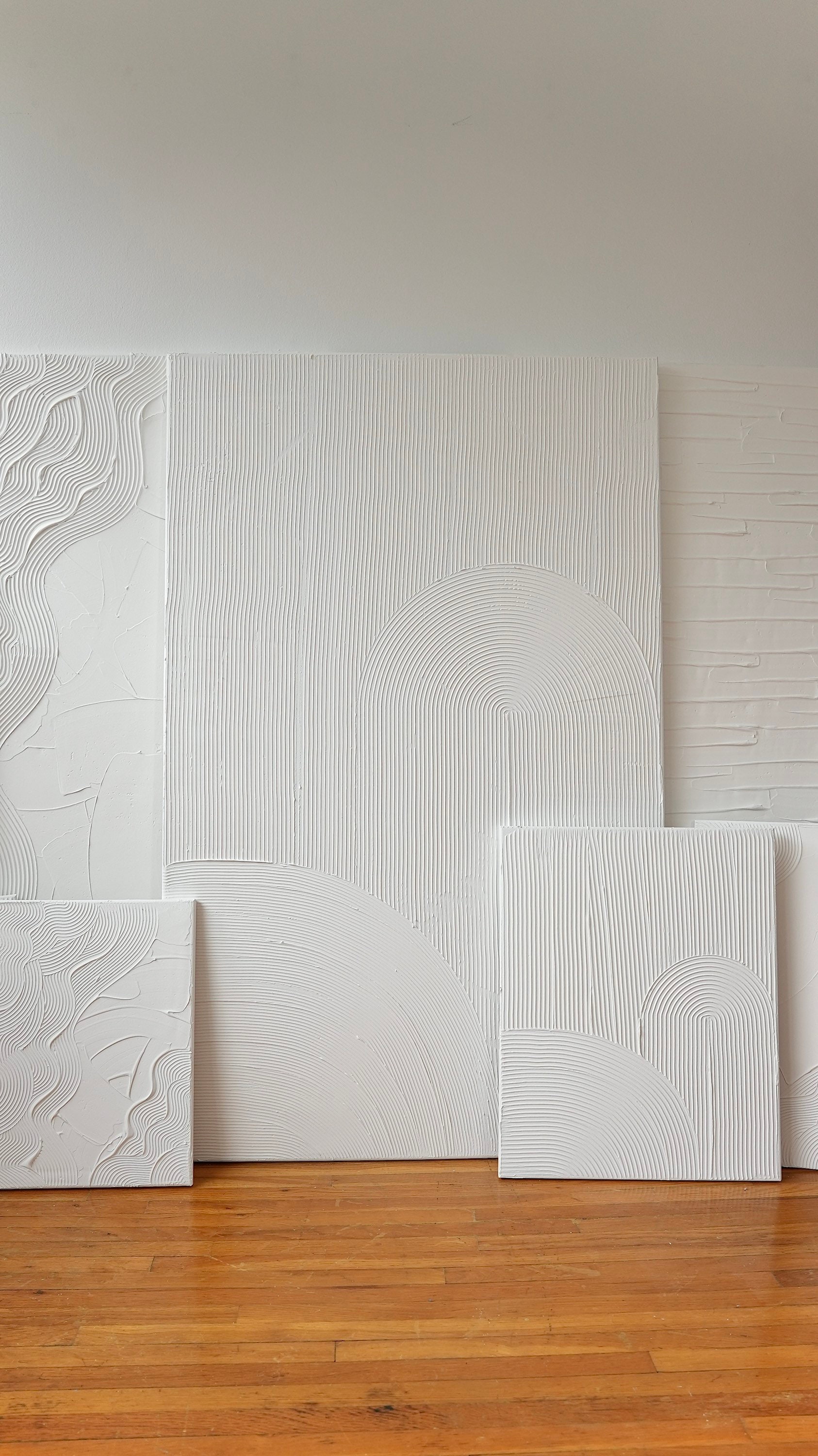 Plaster Wall Art Kit, Size: 12