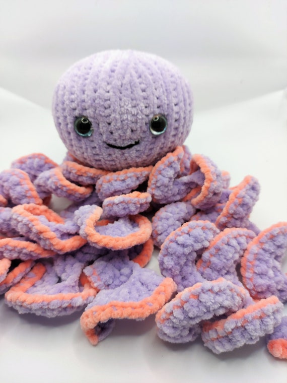 PLOXGLEM 2PCS Cartoon Octopus Design Crochet Kit for Beginners, Complete  DIY Knitting Kit for Adults & Kids, Cute Needle Craft, Needle Material Kit  with Video Tutorials, Yarn, Hook, Stuffing, Accessories