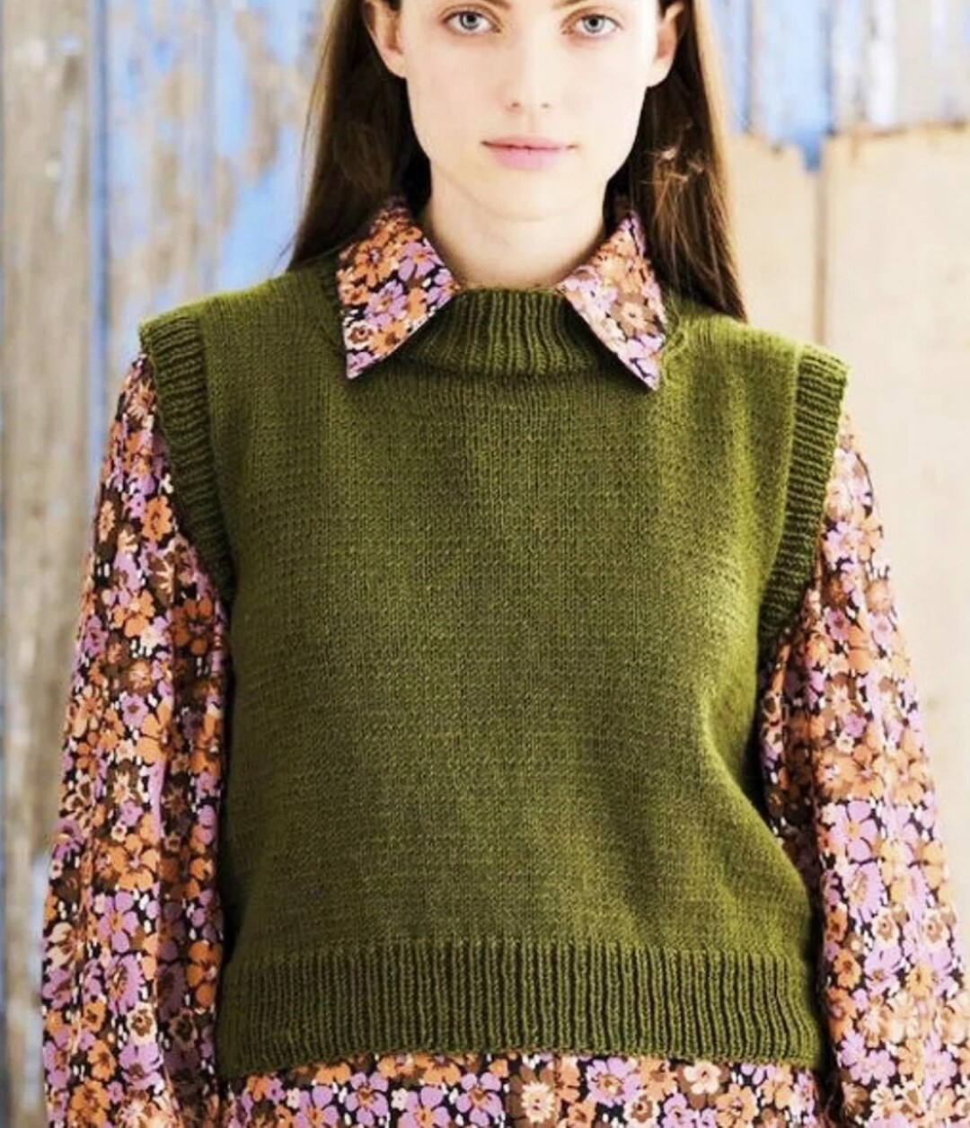 Knit Long Sleeve Slimming Top Set-Up