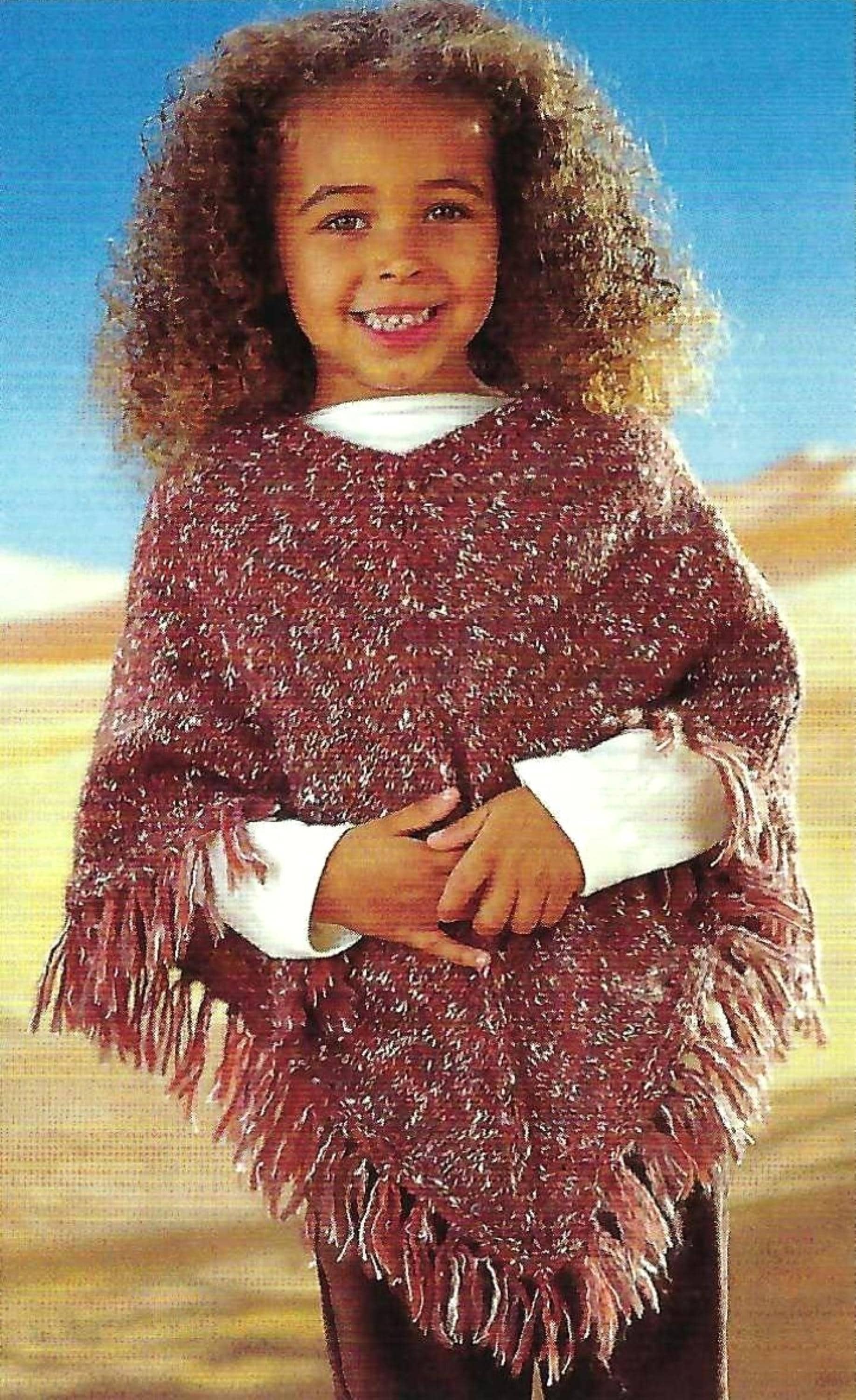 Vintage Poncho - Etsy