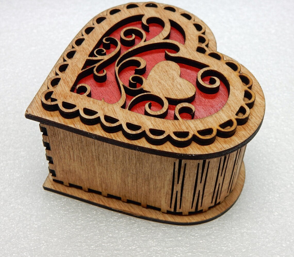Laser Cut Heart Box Gift Box Cdr File Free Vector vrogue.co