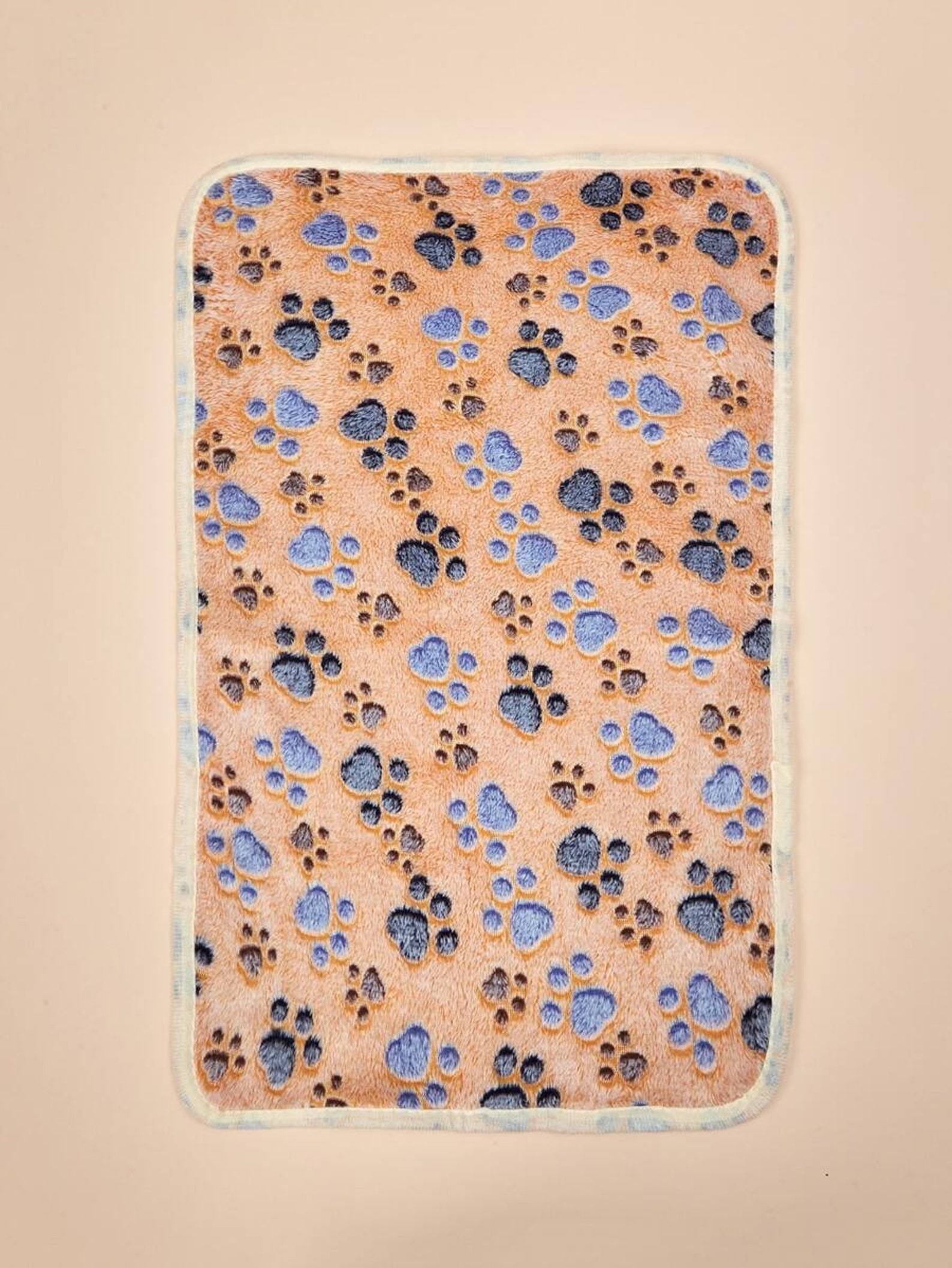 Soft Paw Print Blanket Etsy