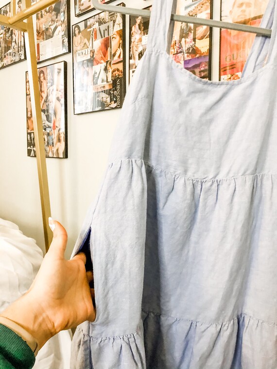 L.L. Bean Apron Pocket Dress