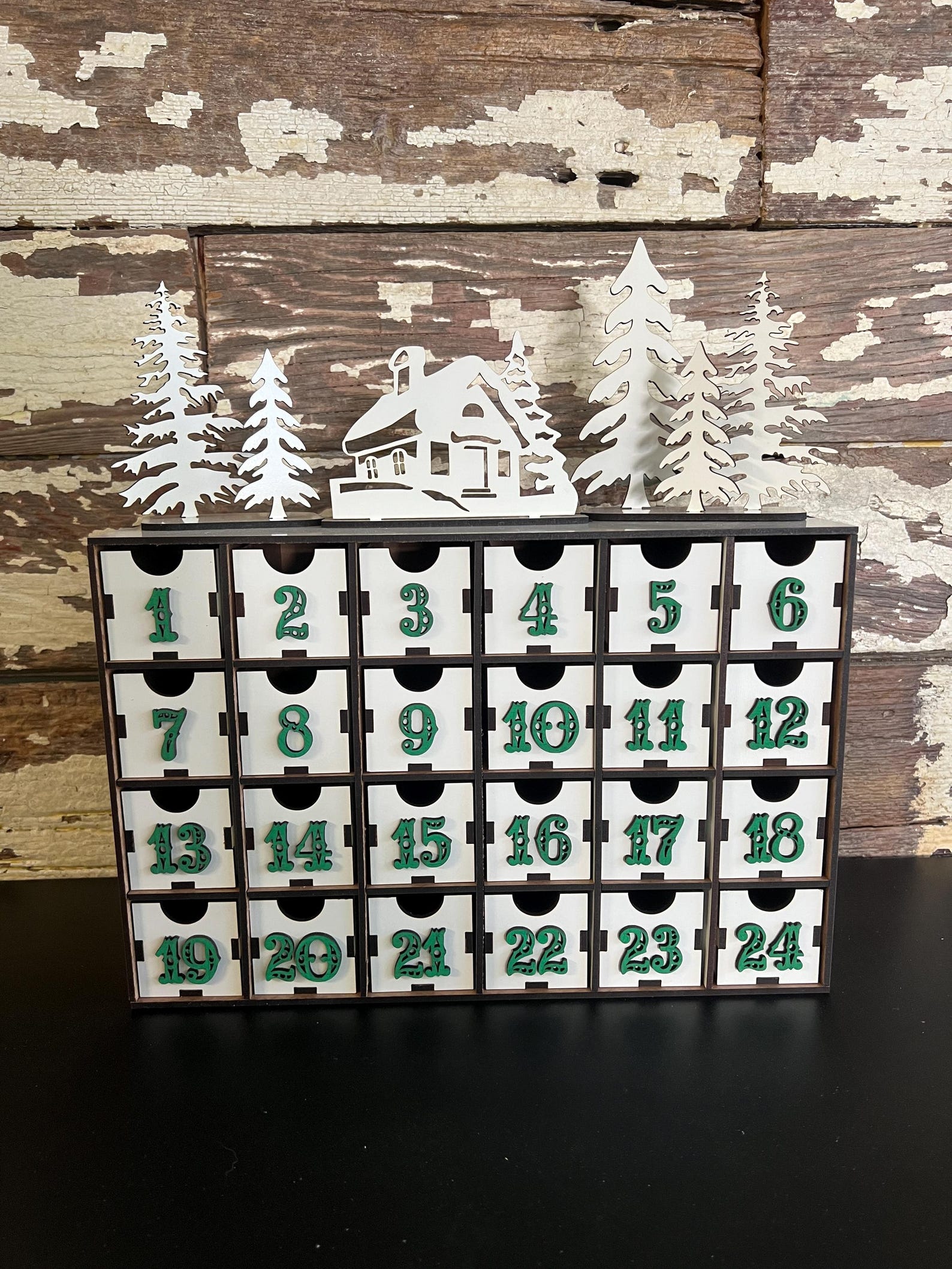 Wooden Advent Calendar