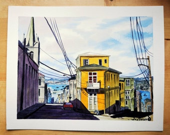 Street of Valparaíso