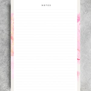 Note Page | Planner | Printable Notes | Planner insert | Galaxy Notes