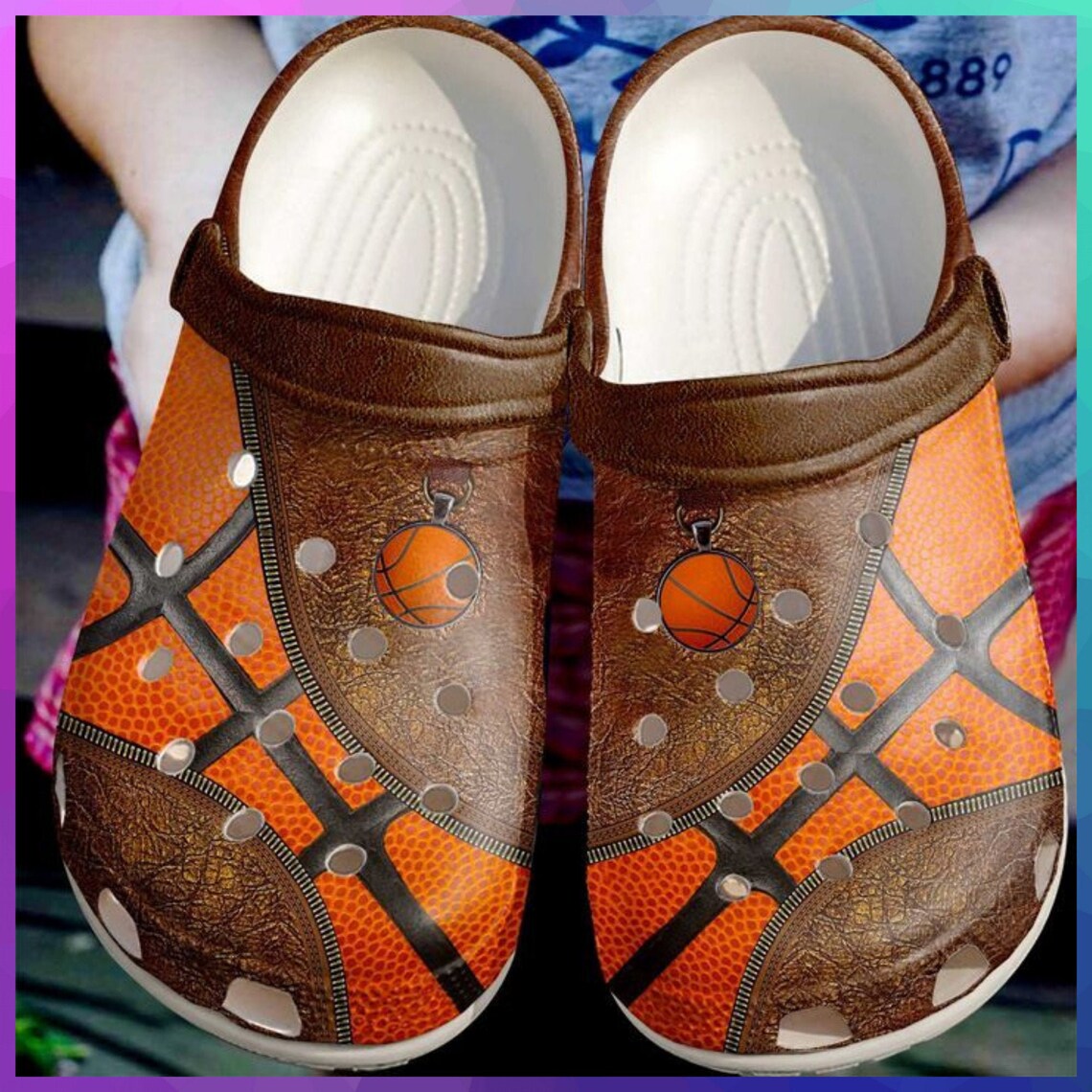 basket ball crocs