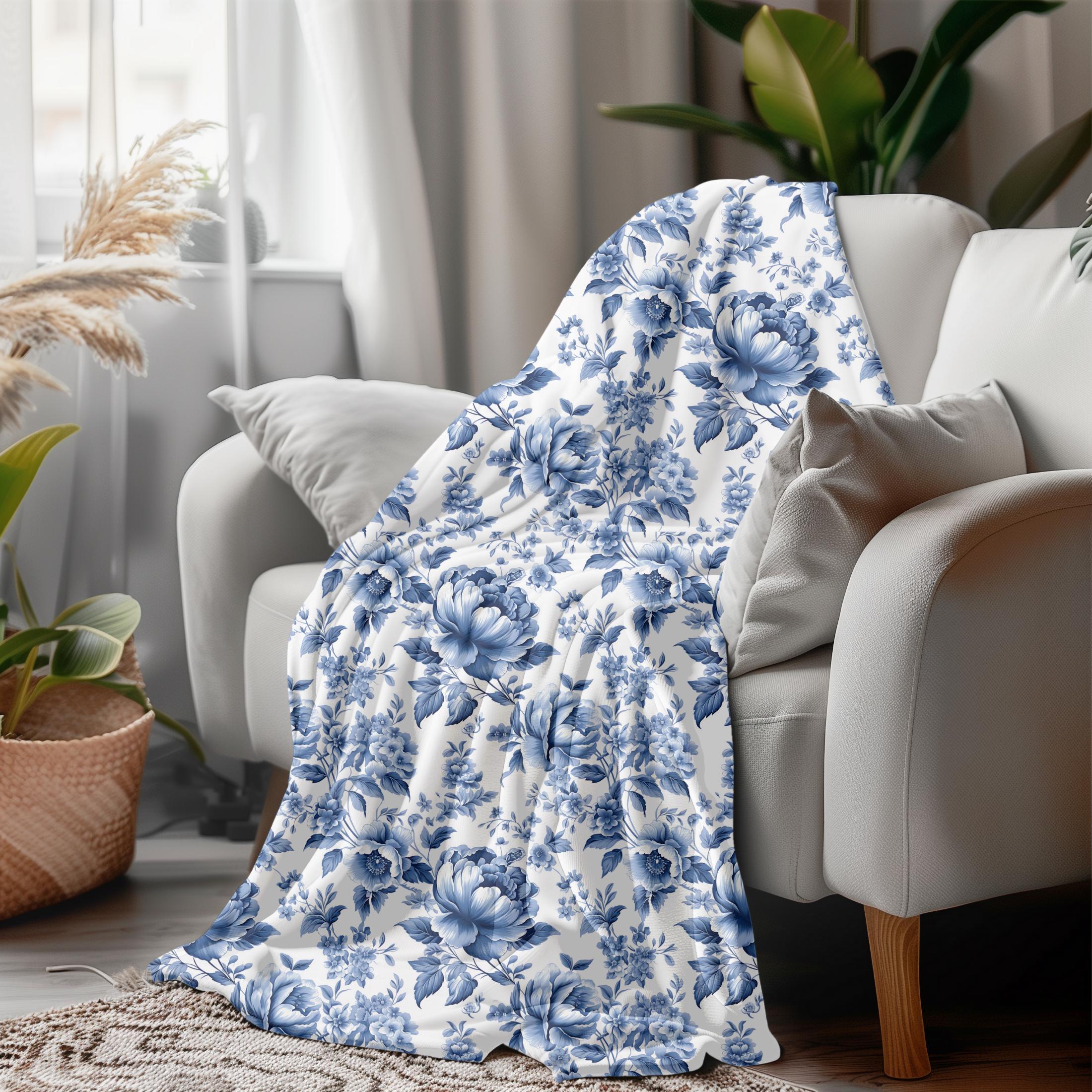 Laura Ashley Throw Blanket - Etsy