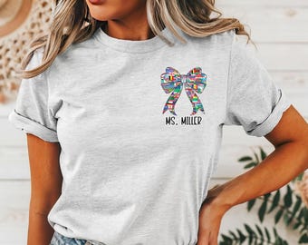 Individuell angefertigtes ELL Lehrer T-Shirt: Geschenk für zweisprachige Erzieher