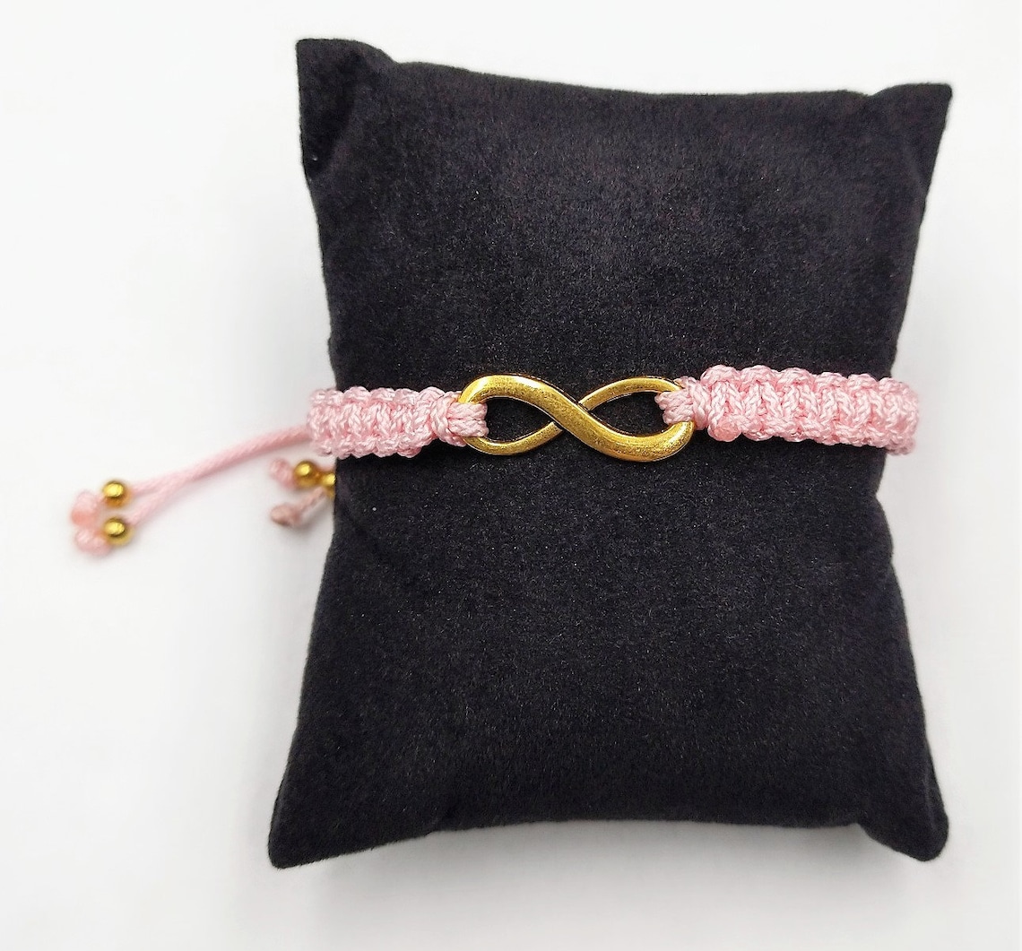 Handwoven Infinity Bracelet Beautiful Infinity String Etsy