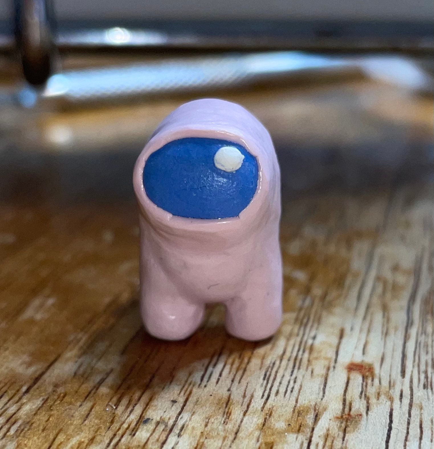 Light Pink Among Us Character Etsy