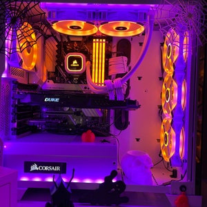 Spider Web Pc Rig Spiderweb Hanging Decoration ~ Spider Webs ~ 3D Printed Spider Web ...