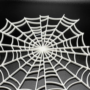 Spiderweb Hanging Decoration ~ Spider Webs ~ 3D Printed Spider Web ~ Halloween Decorations ~ Spider ~ Webs ~ Halloween ~ Spooky Décor ~