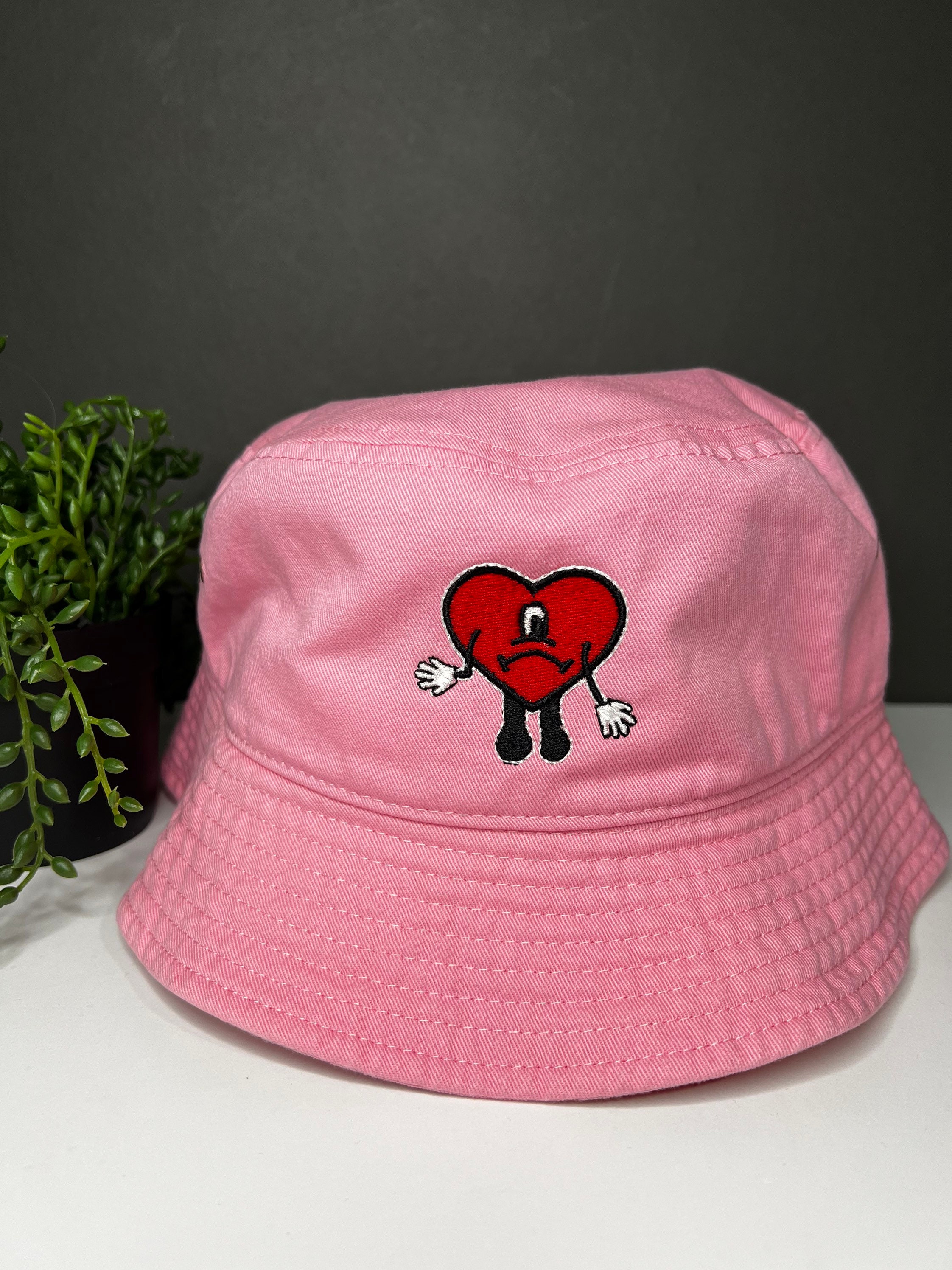Bad Bunny Sad Heart Bucket Hat Un 