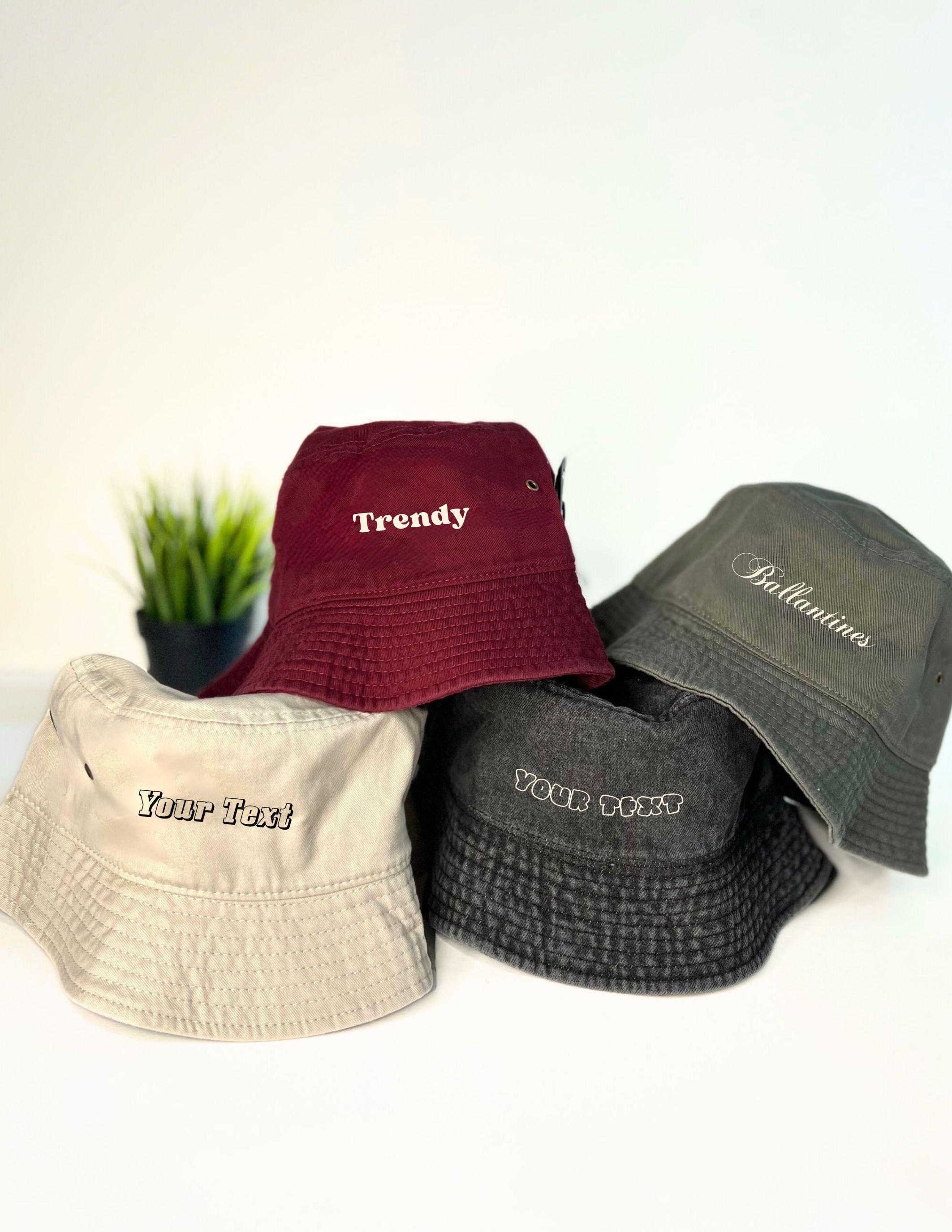 Buyers Choice!! Bucket Hat Assorted Brands And Colors Embroidered Bucket Hat Custom embroidered bucket, custom embroidery bucket hat  main image 3