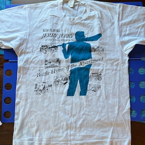 Vintage 1991 Jerry Jerry & The Sons of Rhythm Orchestra Canada Tour T-Shirt FOTL Tag L Indie
