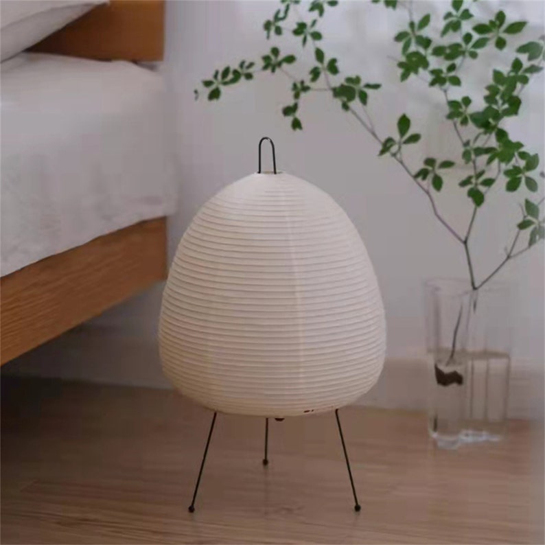 Japanese Paper Lamprice Paper Table Lamp Japanese Style Etsy