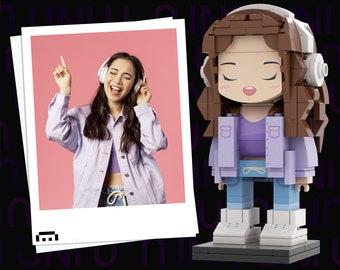 Spersonalizowana figurka Brick Mini: spersonalizowany prezent w postaci figurki akcji