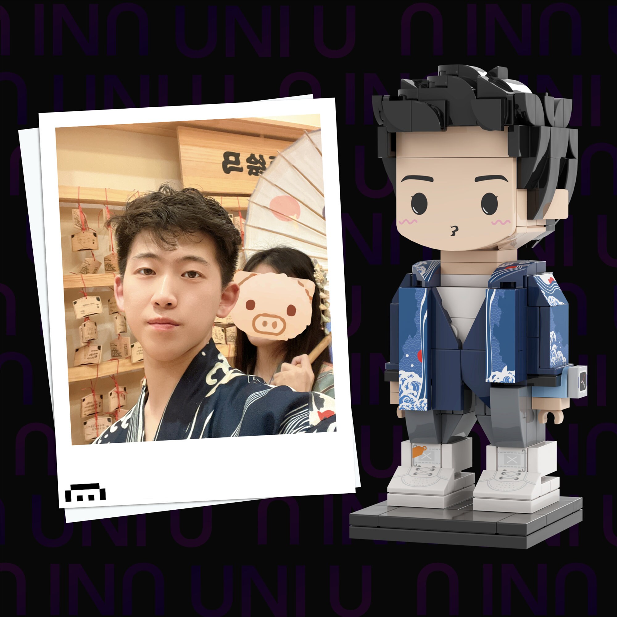 Personalized Brick Mini Figure: Custom Action Figure Gift - Etsy Australia