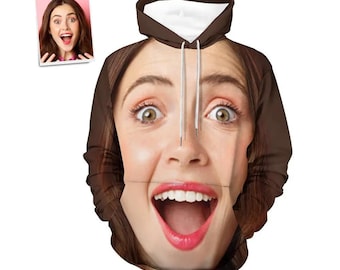 Sudadera unisex con foto personalizada