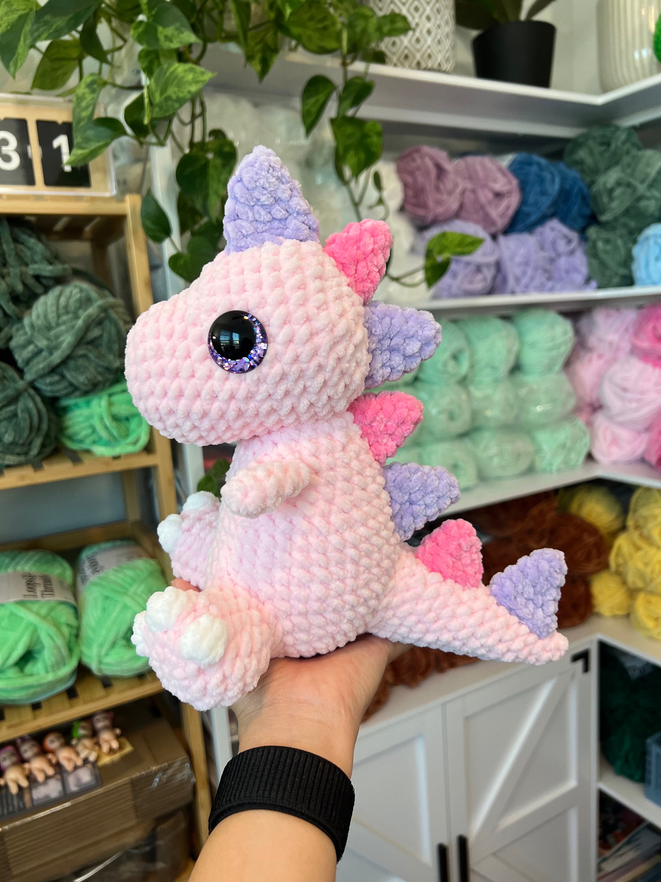 Dinosaur Crochet Pattern Beginner Friendly Amigurumi Dino T-rex