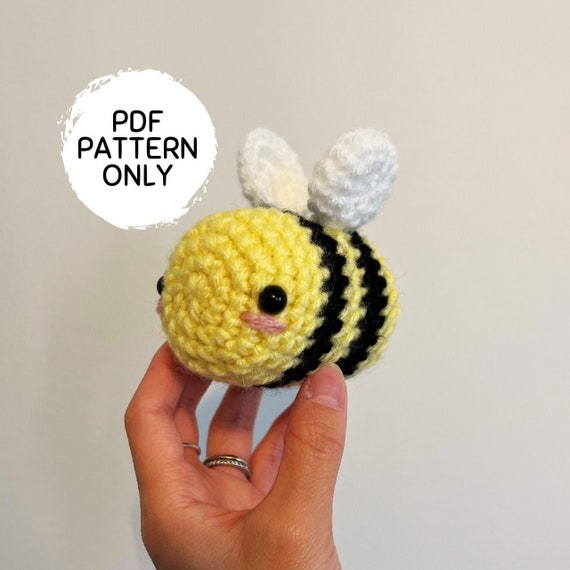 Jumbo Chunky Bee: Crochet pattern